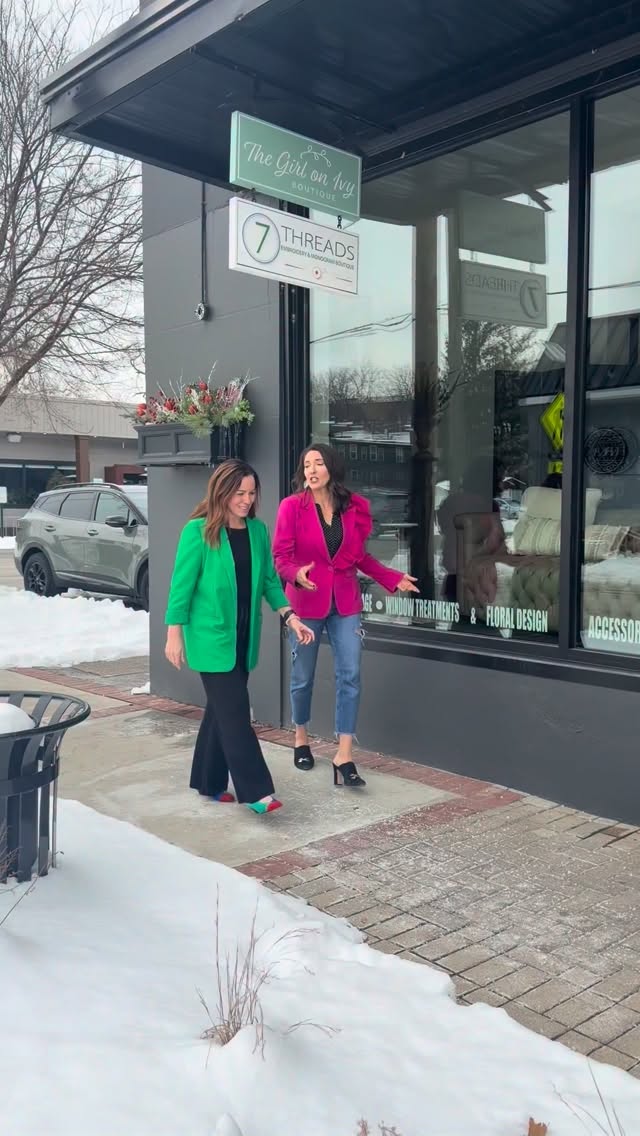 Sally Mills in downtown Loveland